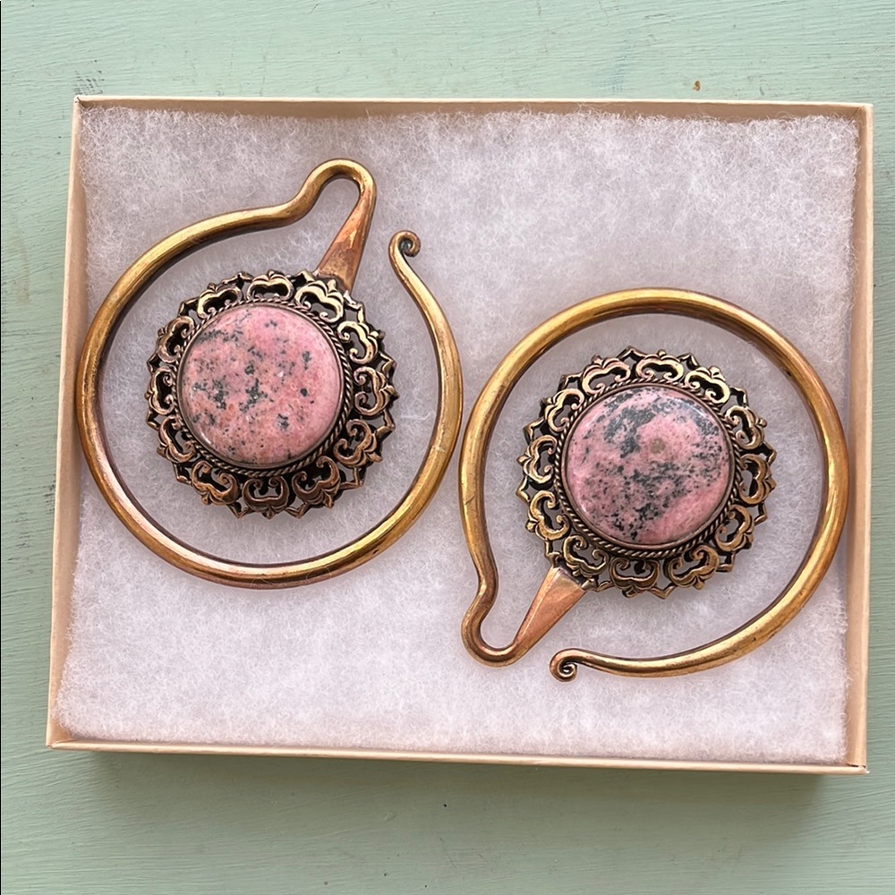Maya Jewelry Eye Of Lotus Ear Weights